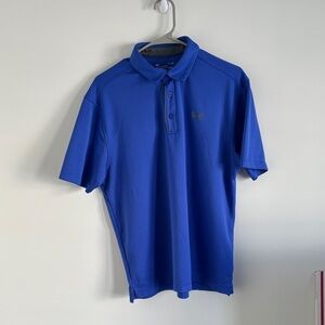 Under Armour Men's Vibrant Blue Polo